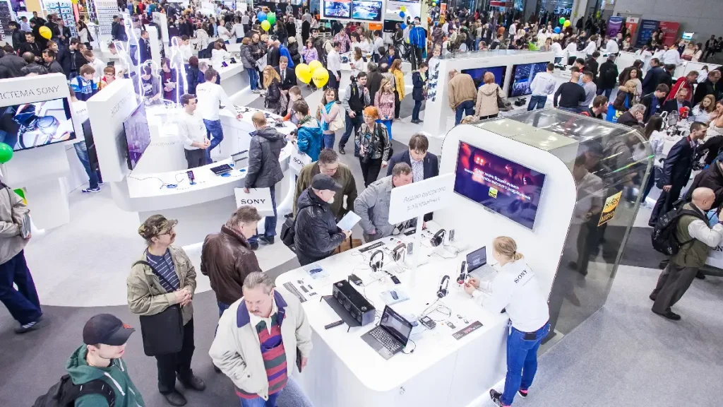 جذب مشتری در غرفه نمایشگاهی