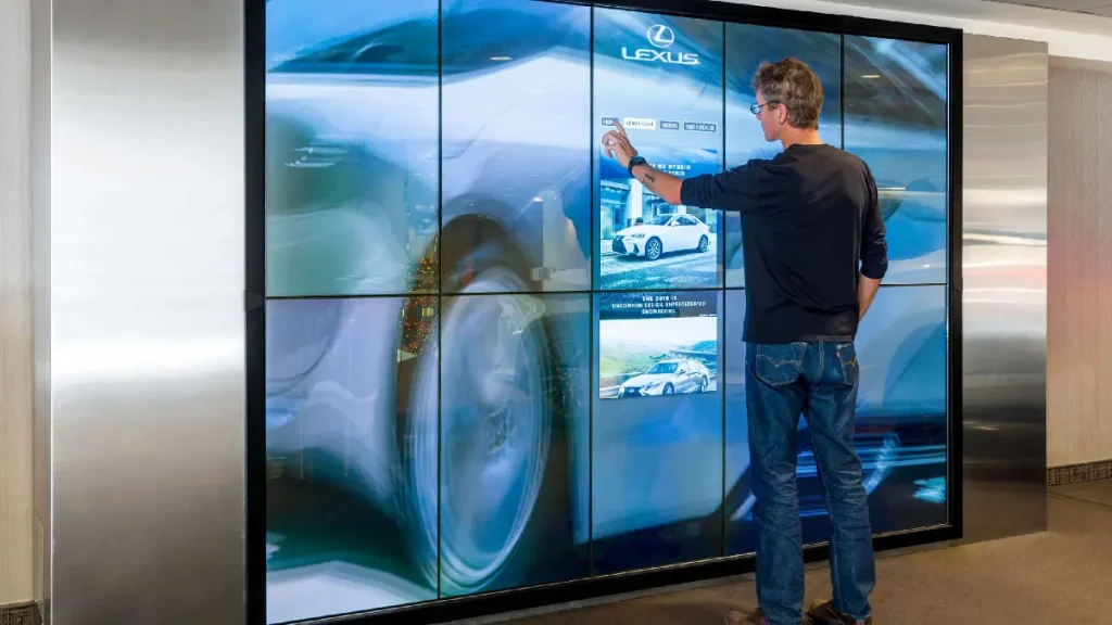 اجاره ال سی دی نمایشگاهی و تلویزیون شهری در تهران برای غرفه های نمایشگاه 3 اجاره ال سی دی نمایشگاهی