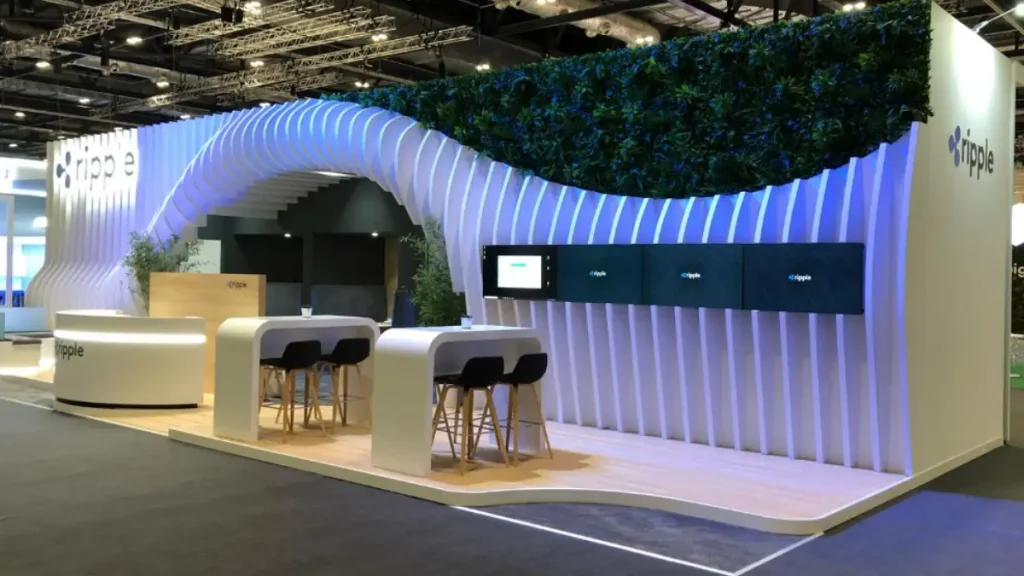 ایده خلاقانه طراحی غرفه نمایشگاهی