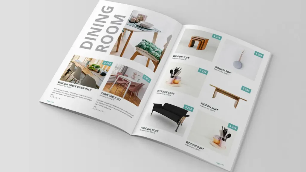 7 نکته کلیدی در طراحی کاتالوگ نمایشگاهی که فروش شما را متحول می کند 1 طراحی کاتالوگ نمایشگاهی