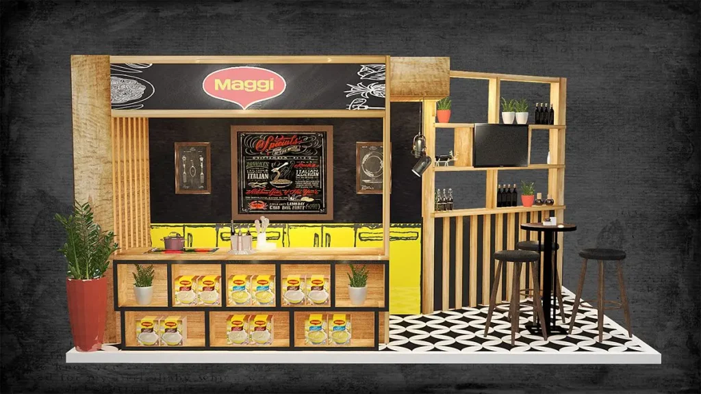 طراحی و غرفه سازی نمایشگاه مواد غذایی