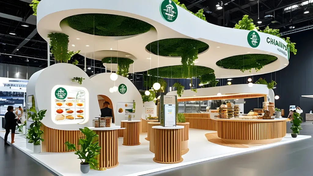 طراحی و غرفه سازی نمایشگاه مواد غذایی