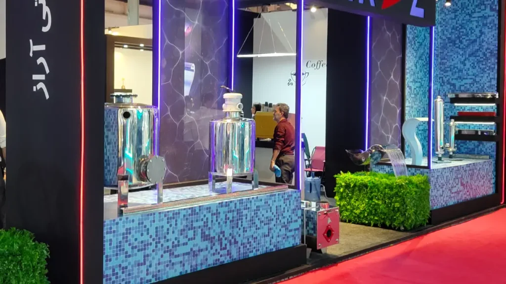غرفه سازی نمایشگاه بین المللی تهران (طراحی و اجرا) 6 غرفه سازی نمایشگاه بین المللی تهران