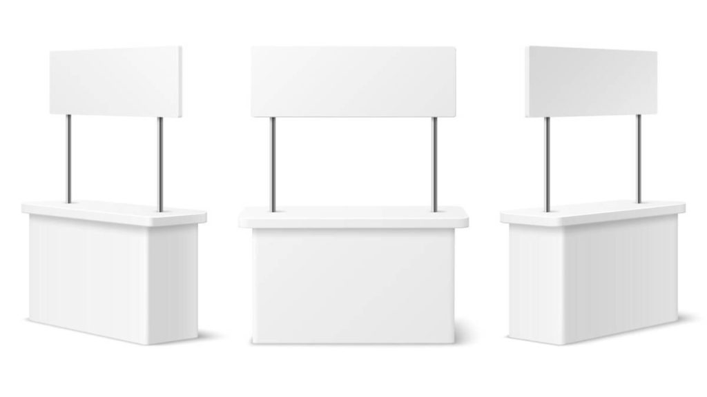 اجاره میز کانتر و استند نمایشگاهی + راهنمای انتخاب 1 اجاره میز کانتر